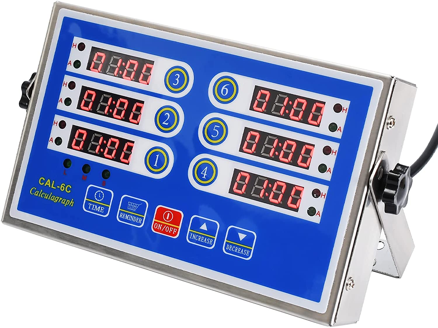 Buy Commercial Kitchen 6 Channel Digital Timer Multi Digital Channel Timer  Easy Operational from Henan Icecoman Electronics Co., Ltd., China